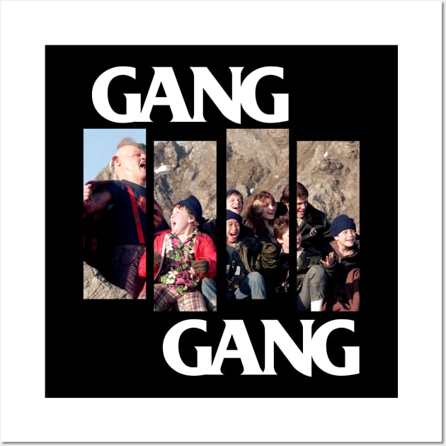 GOONIES GANG GANG Wall Art by YourLuckyTee